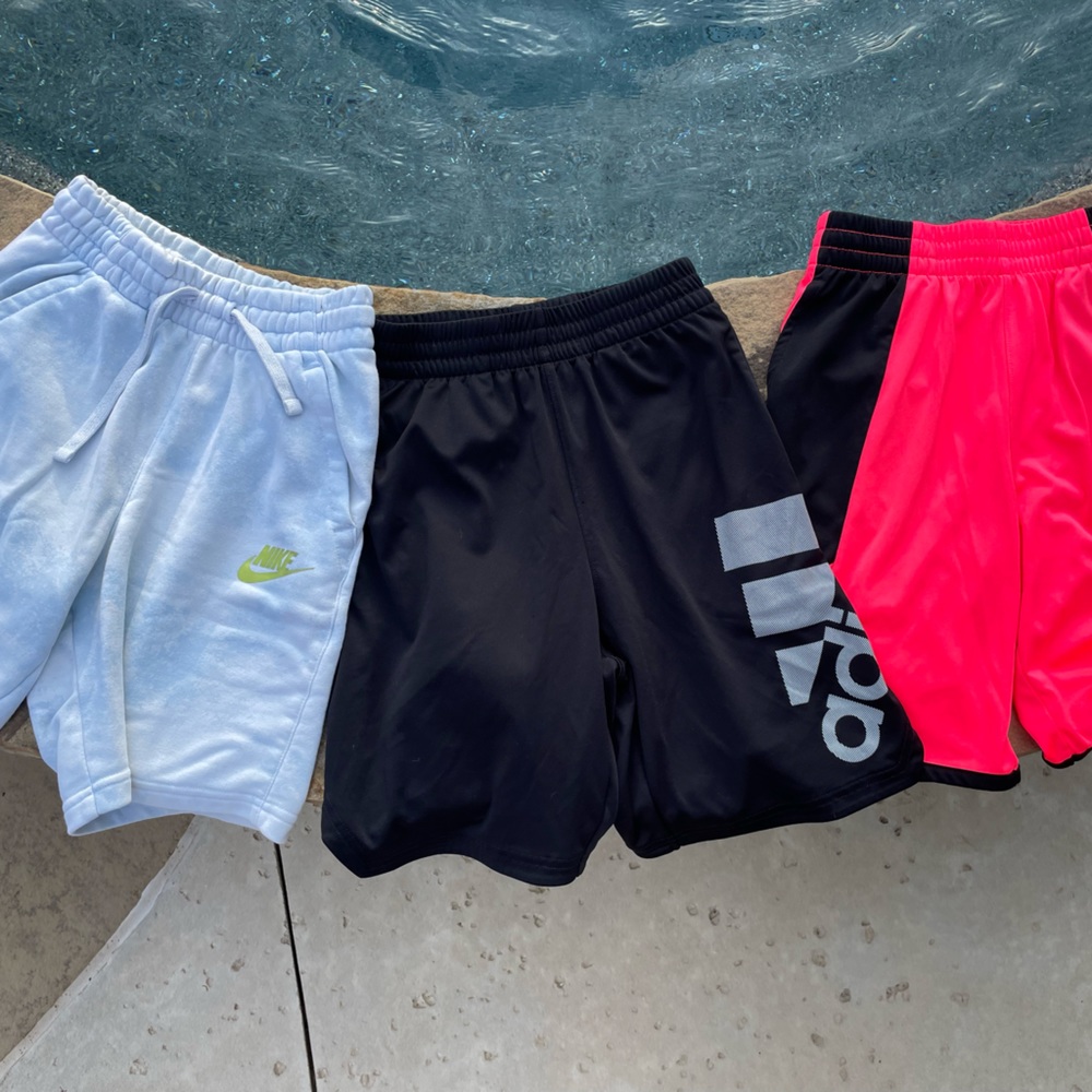 Lot of (3) Boys Medium Athletic Shorts